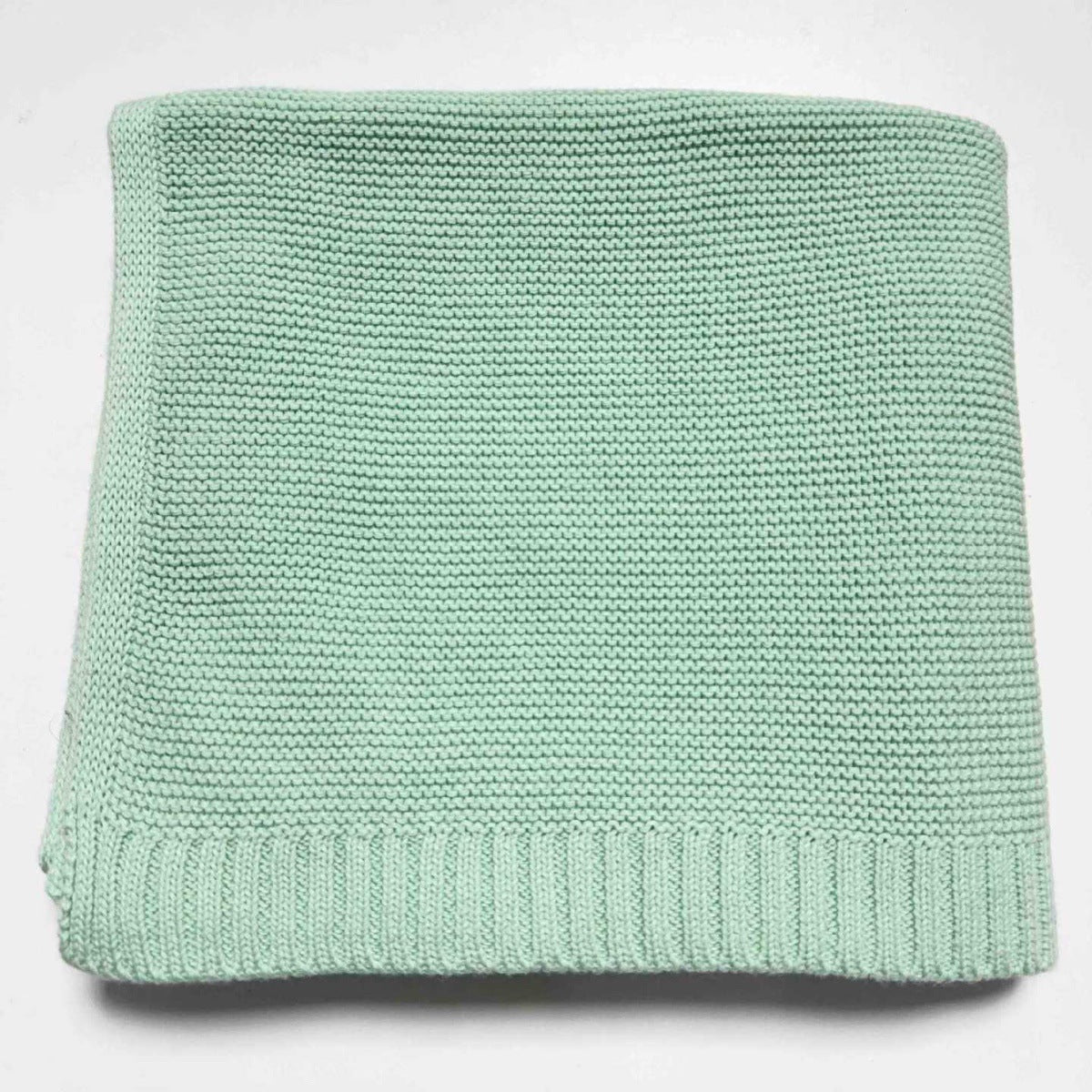Pure Cotton Knitted Baby Stroller and Nap Blanket, Soft Sofa Throw