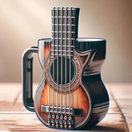 Instrument-Shaped Coffee Mug