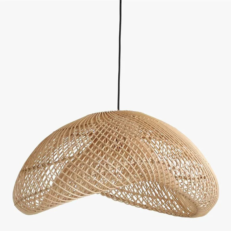 Handwoven Bamboo Pendant Light