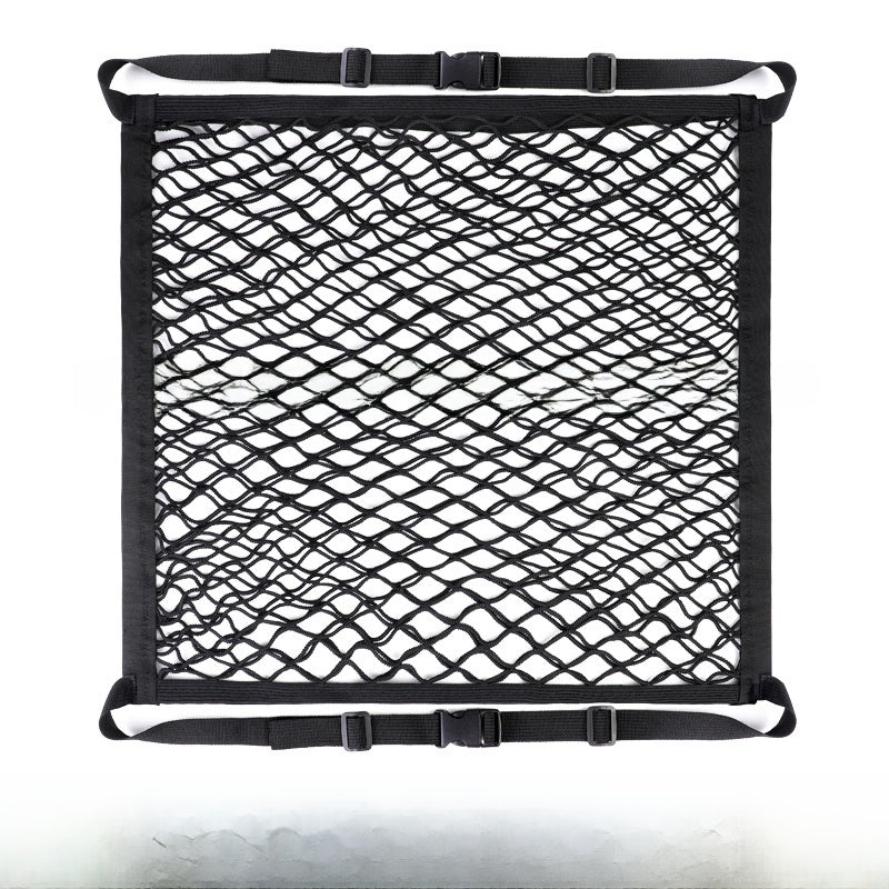 Adjustable Car Trunk Organizer Mesh Storage Bag