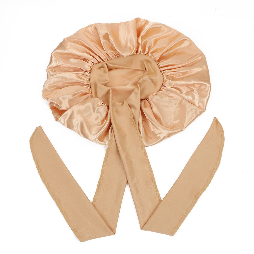 Womens Satin Sleep Cap Hair Protection Bonnet