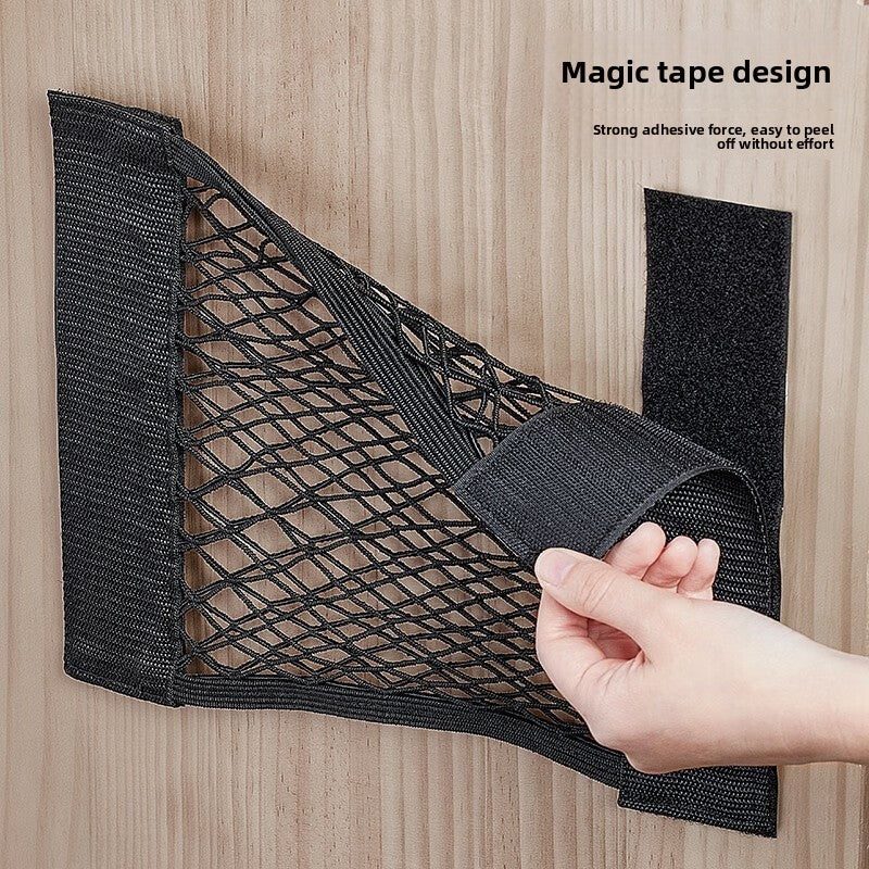 Car Trunk Organizer Net with Magic Tape