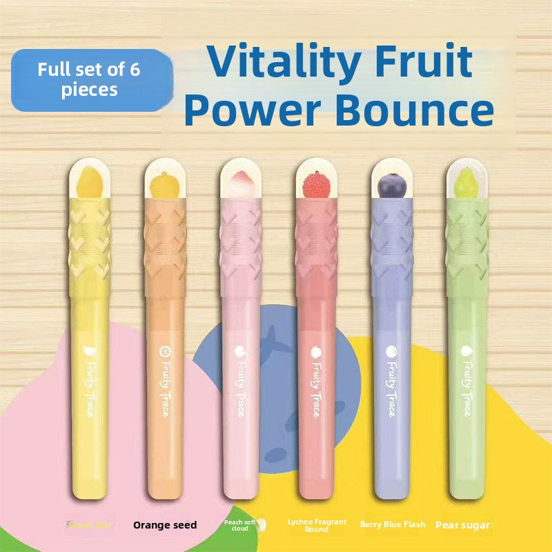 Fruit Scented Colorful Fluorescent Highlighter Set for Students