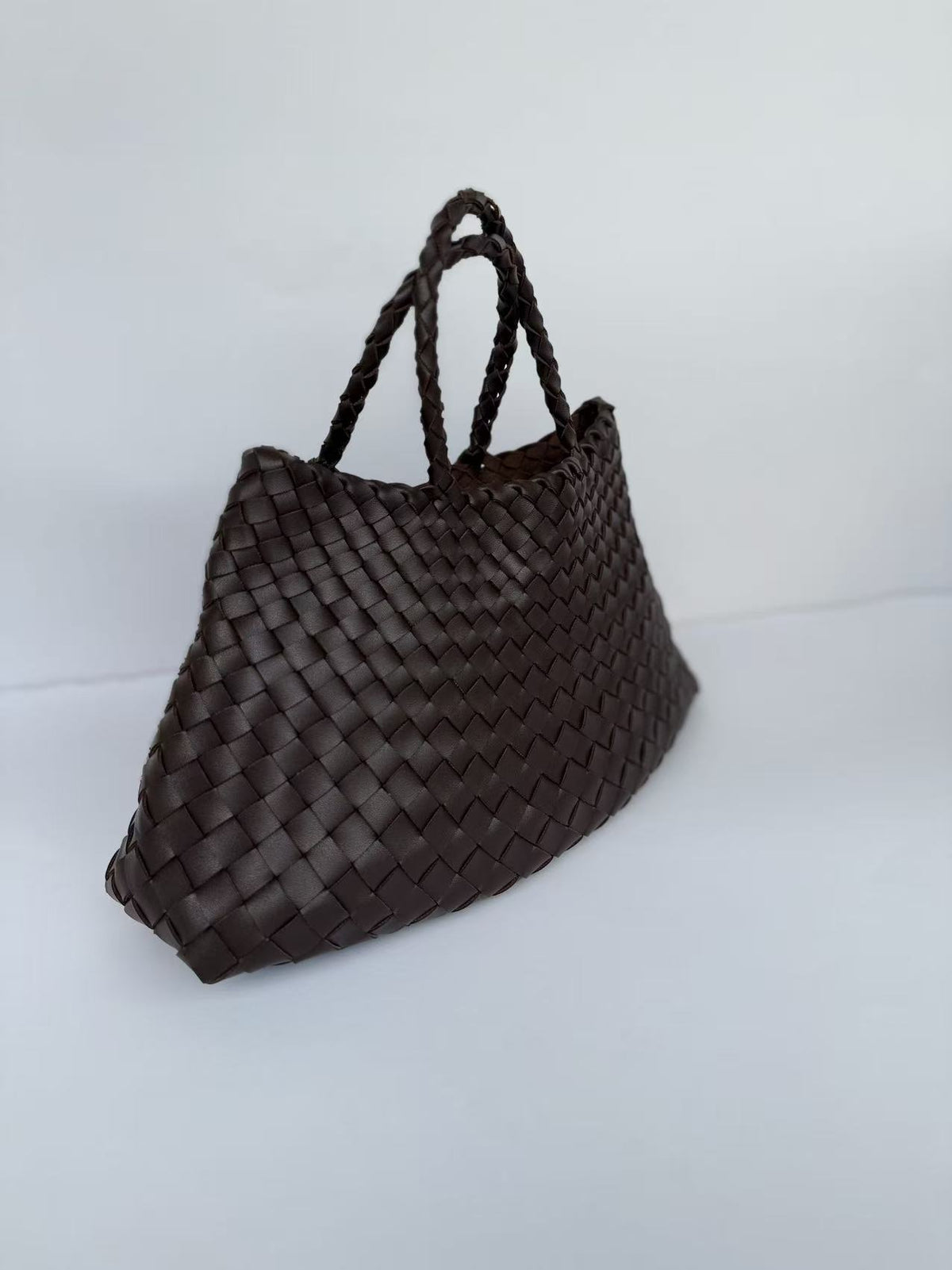 Woven Basket Handbag