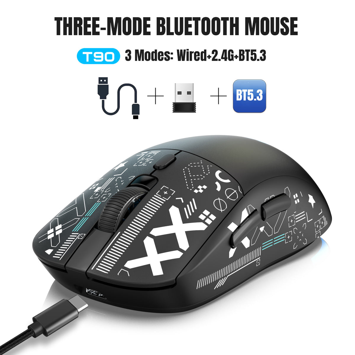 Rechargeable Wireless Gaming Mouse