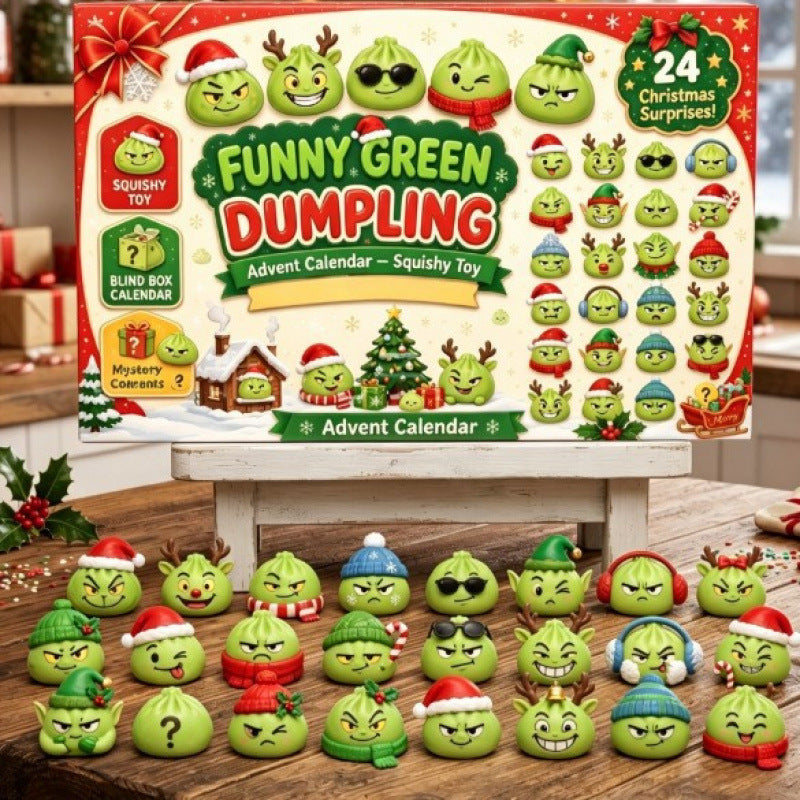 24 Days Christmas Countdown Calendar Blind Box