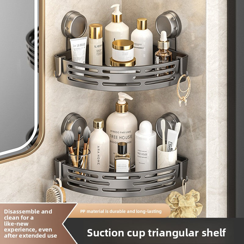 Suction Cup Bathroom Storage Shelf