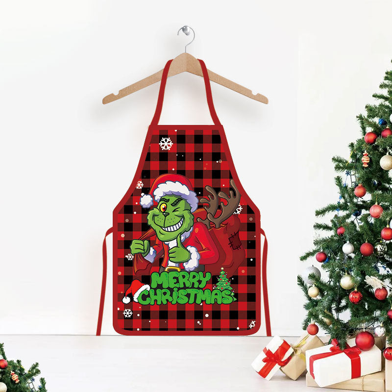 Christmas Printed Apron for Home and Party