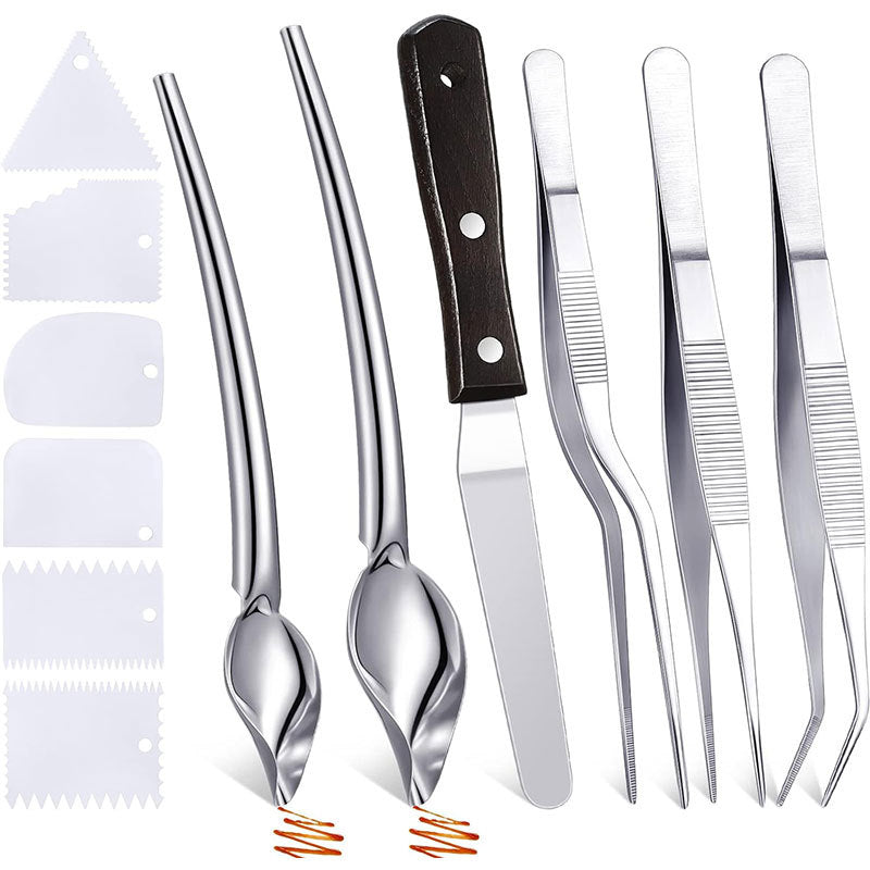 Plate Decorating Spoon Set