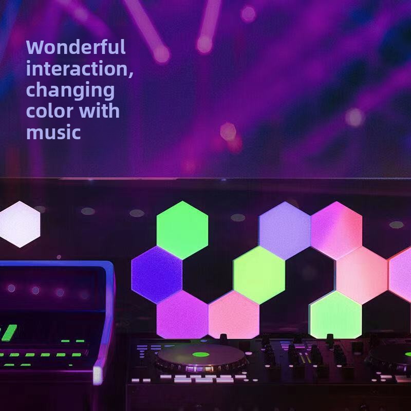 Hexagonal RGB Smart LED Light Panel