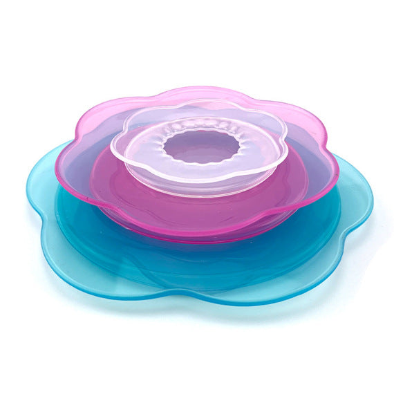 Silicone Elastic Fresh-Keeping Cup Lids