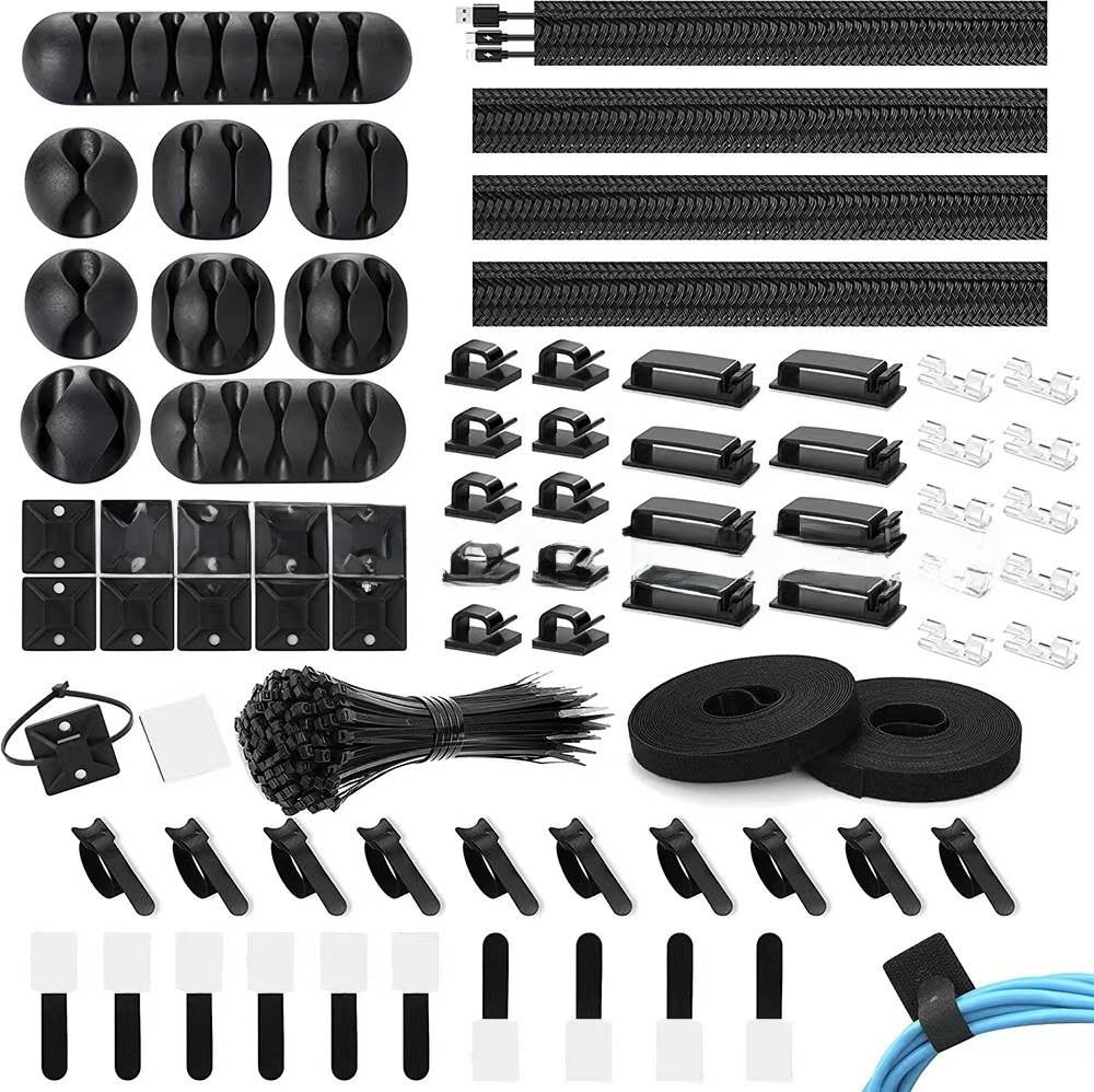 Self-Adhesive Cable Management Clips