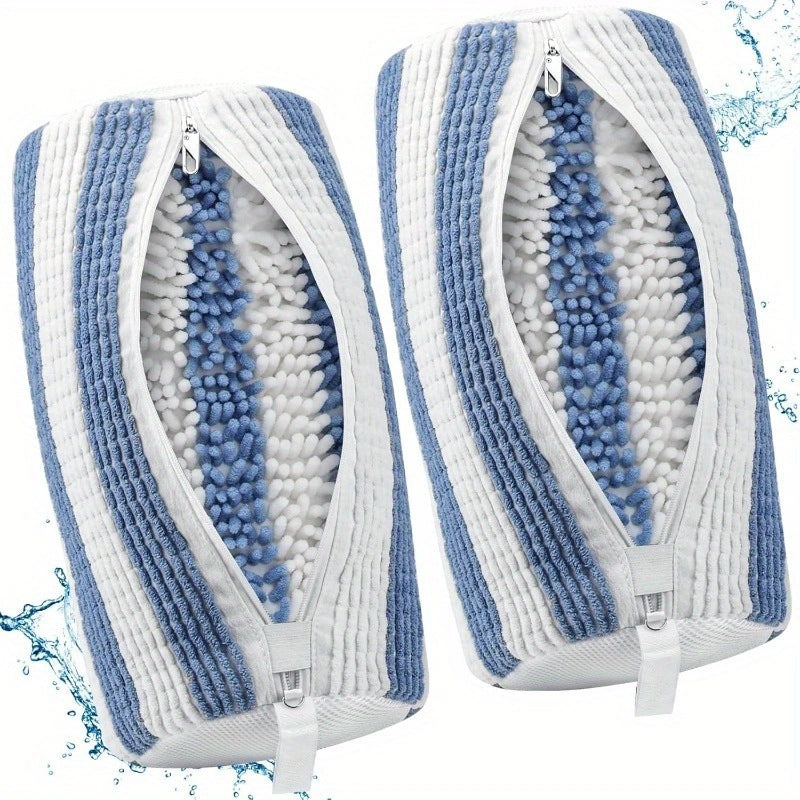 Portable Shoe Cleaning Bag with Zipper