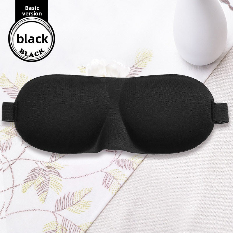 3D Contoured Full Blackout Sleep Eye Mask with Adjustable Strap