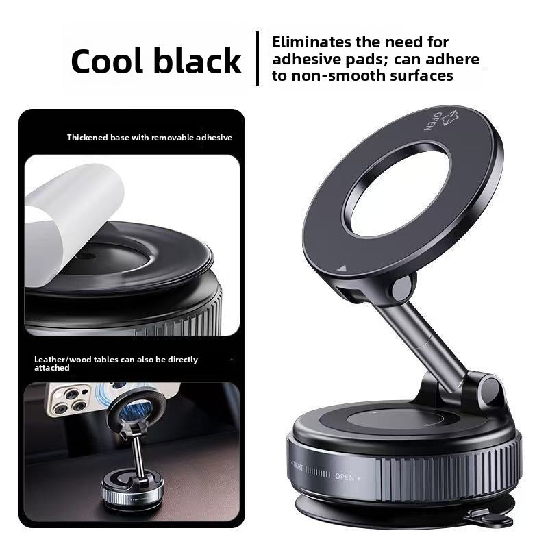 Adjustable Magnetic Car Phone Holder Suction Cup Mount