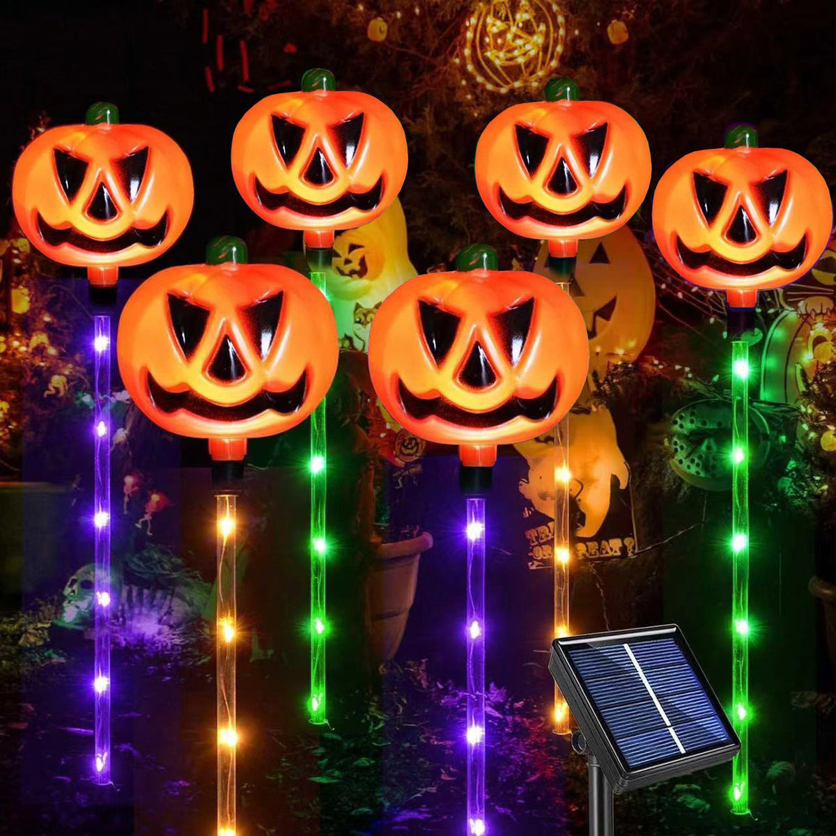 Solar Halloween Ground Lights
