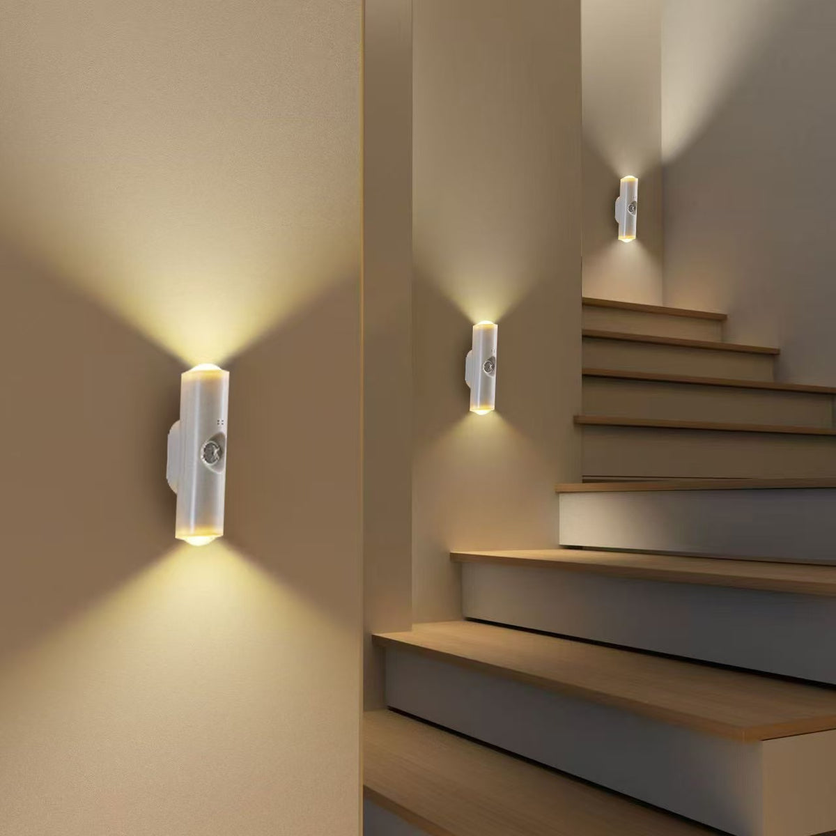 Sensor Night Light Magnetic Wall Lamp