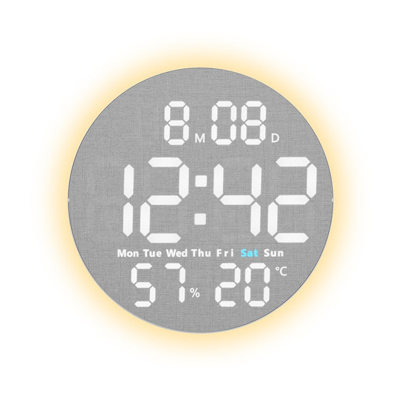 LED Digital Wall Clock