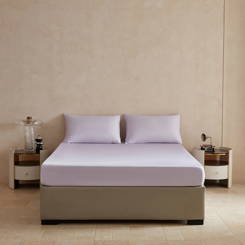 Bamboo Fiber Fitted Sheet and Duvet Cover Set