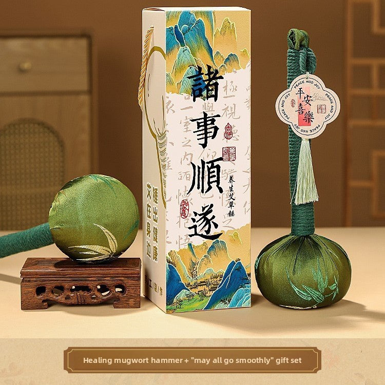 Mugwort Massage Hammer Gift Set