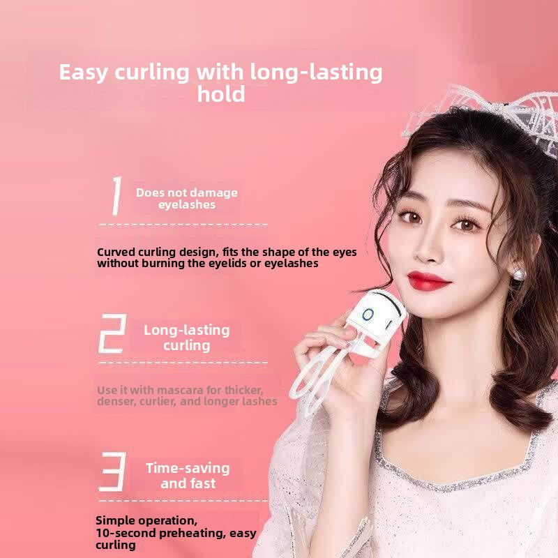 USB Rechargeable Heated Eyelash Curler