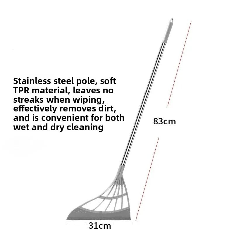 Household magic broom dust removal and ash sweeping non-stick head