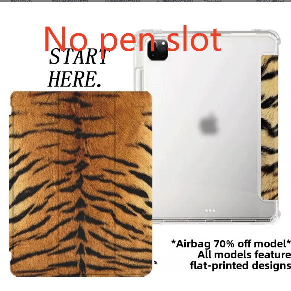 Protective cover with pen slot on the flat surface