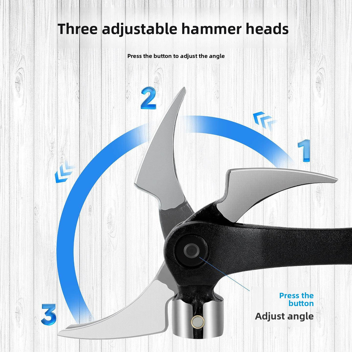 Multifunctional Forged Steel Claw Hammer