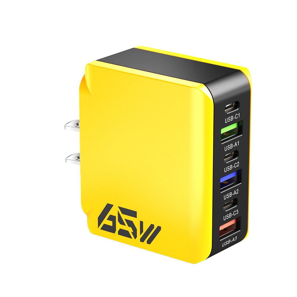 65W Multi Port USB PD Charger