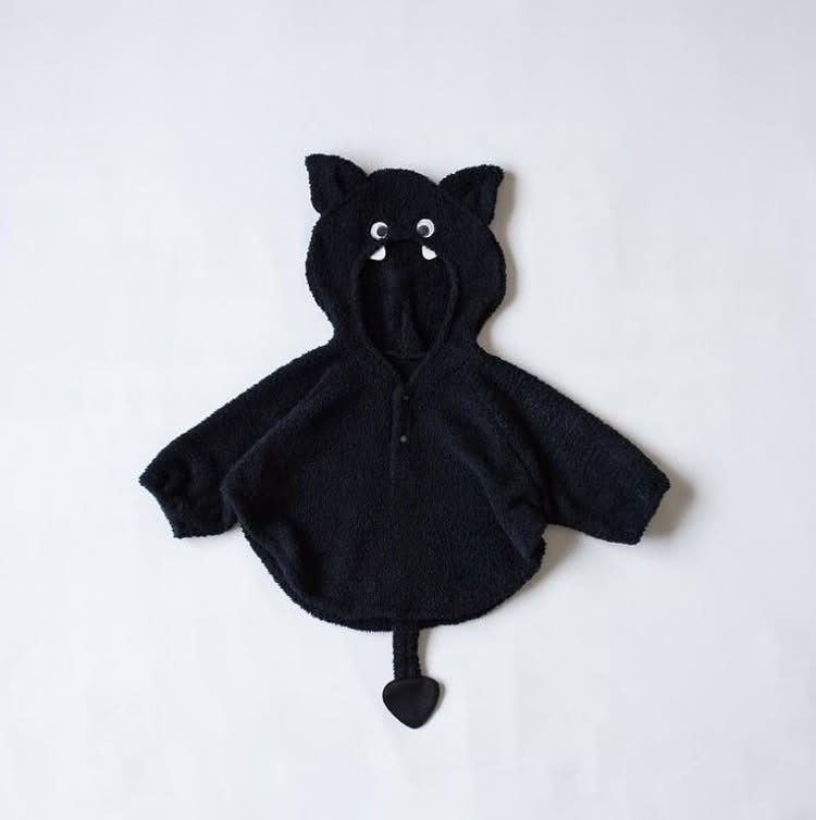 Childrens Halloween Plush Hooded Sweatshirt