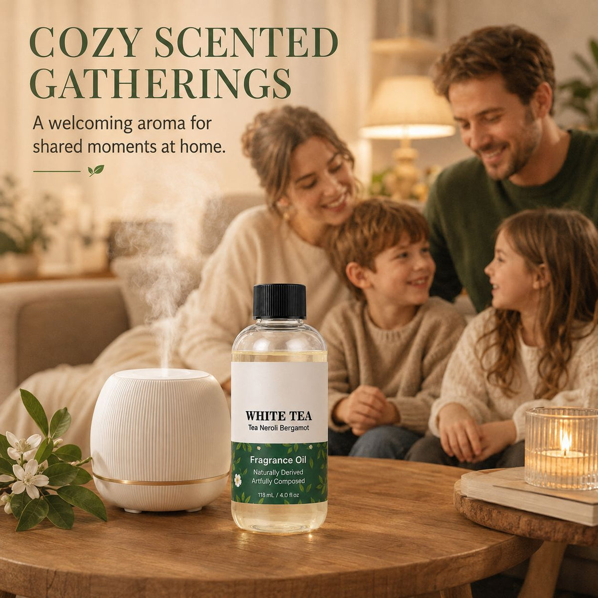 Premium White Tea Fragrance Spray