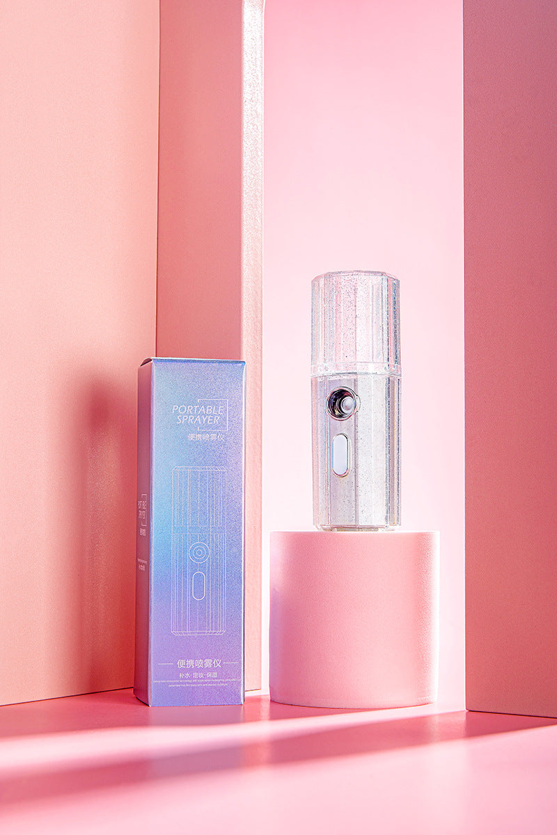 Portable Facial Hydration Sprayer with Skin Test Function