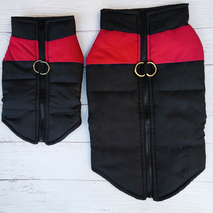 Winter Dog Jacket Cotton Warm Vest