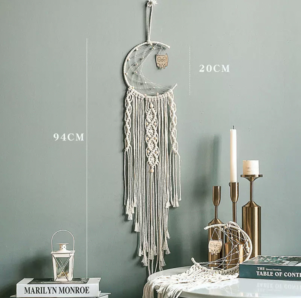 Woven tapestry dreamcatcher