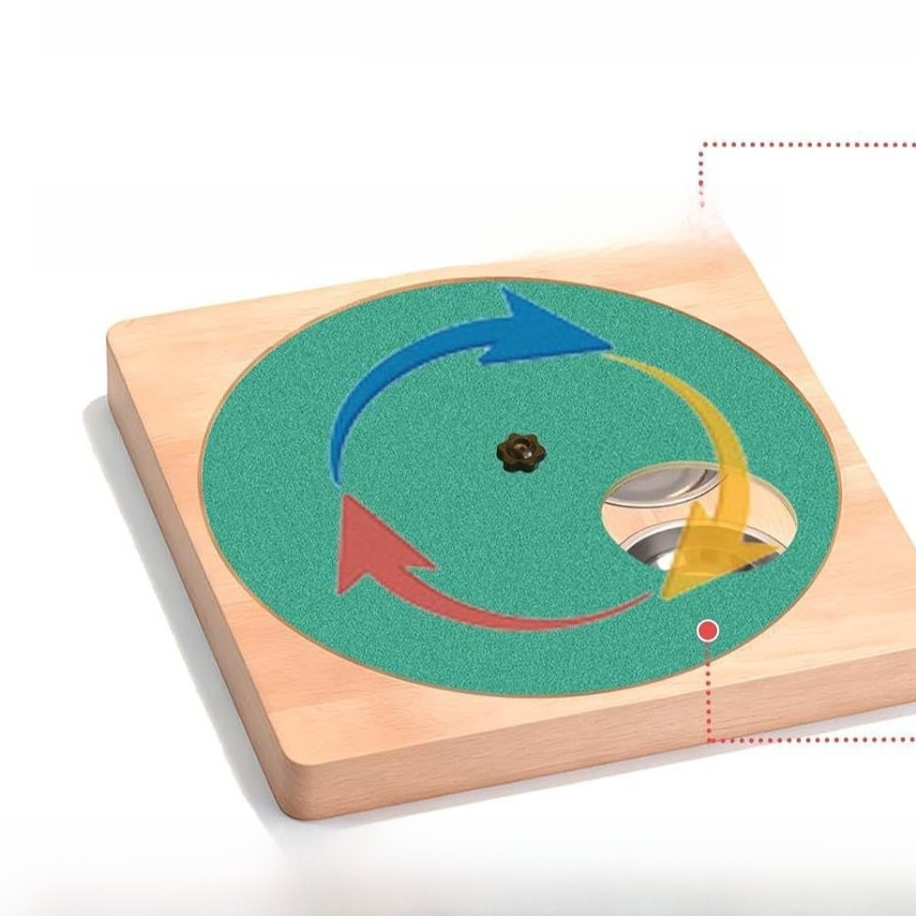 Wooden pet products for slow eating