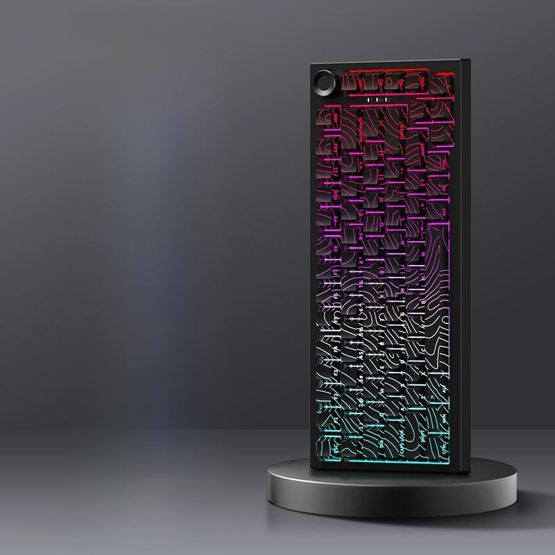 Side-mounted mechanical keyboard