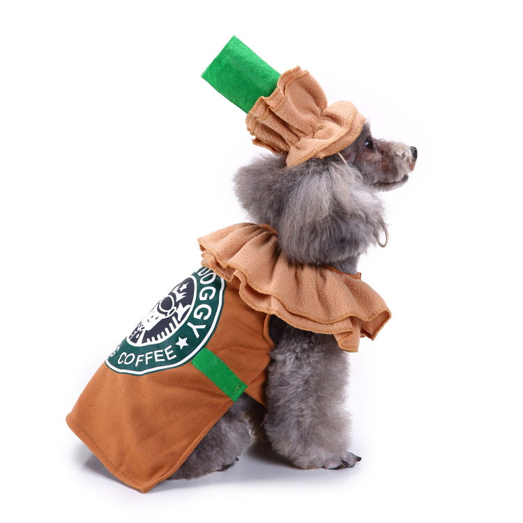 Festive Polyester Pet Dog Costume