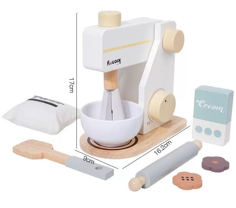 Wooden Kids Pretend Play Kitchen Set