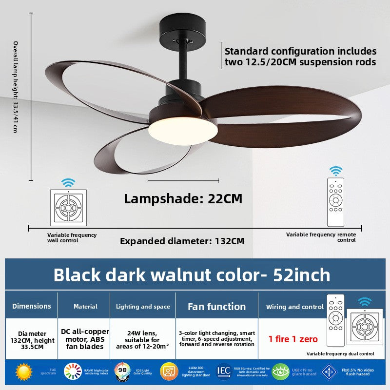 Modern Ceiling Fan with LED Light
