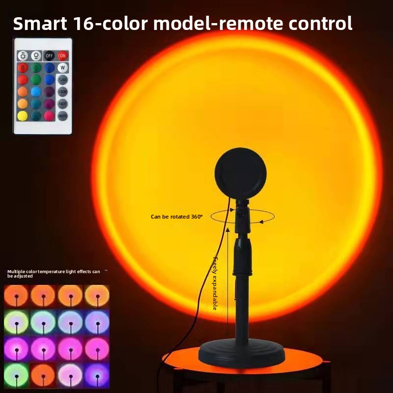 RGB Sunset Projection Lamp