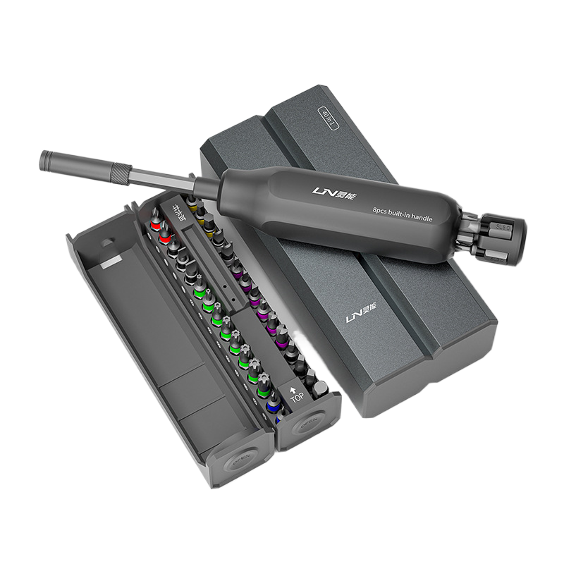 Professional Precision Screwdriver Kit with Multiple Bits