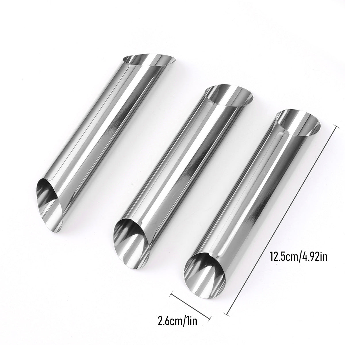 Stainless Steel Croissant Roller Cutter Baking Tool