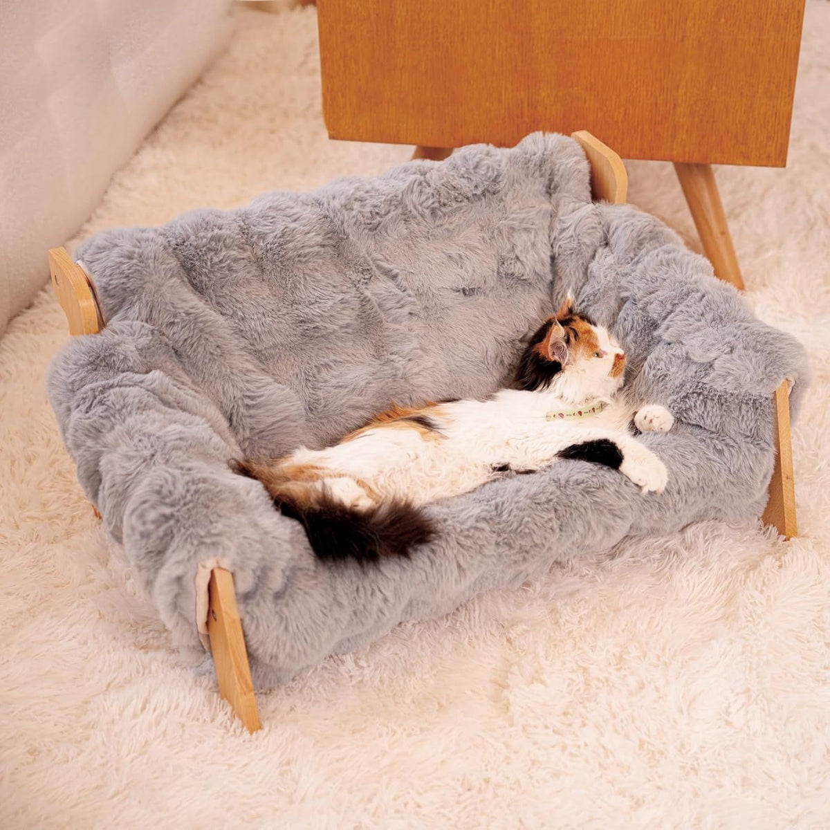 Wooden Cat Sofa