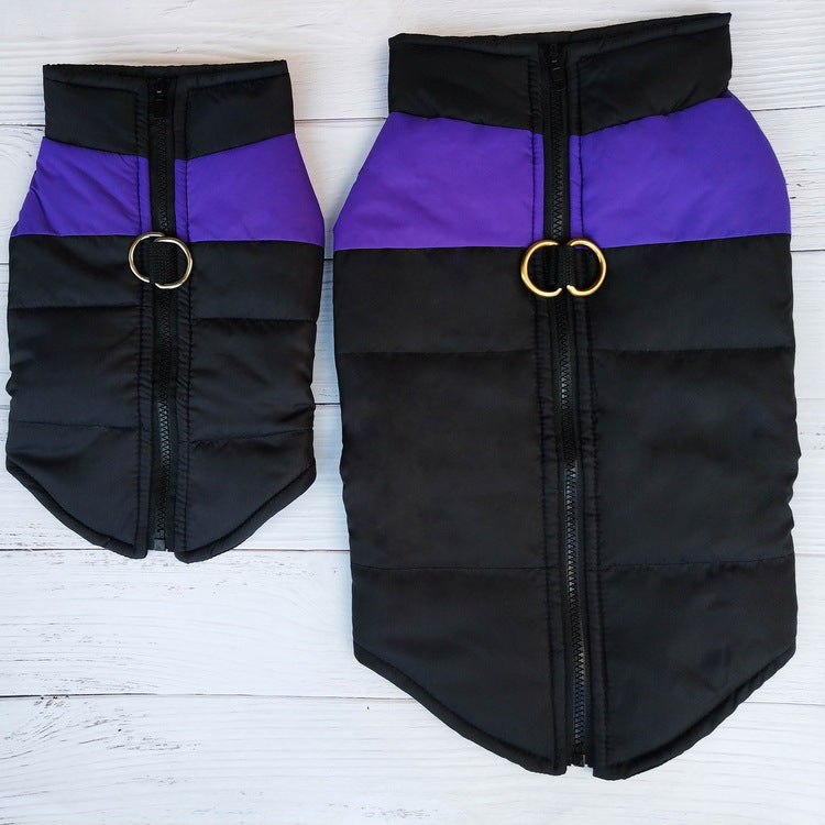 Winter Dog Jacket Cotton Warm Vest
