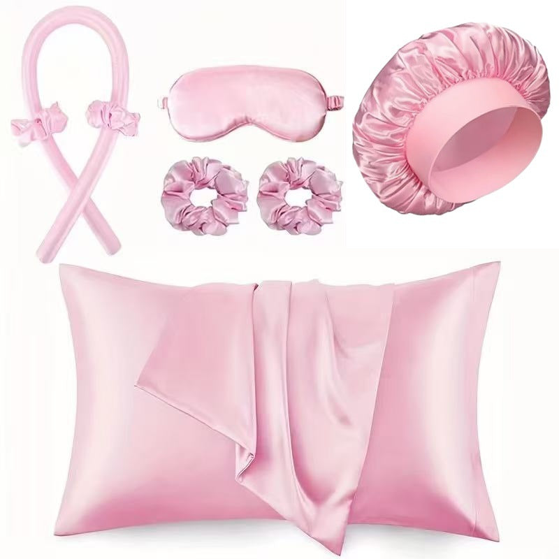 No Heat Hair Curling Set with Sleep Accessories