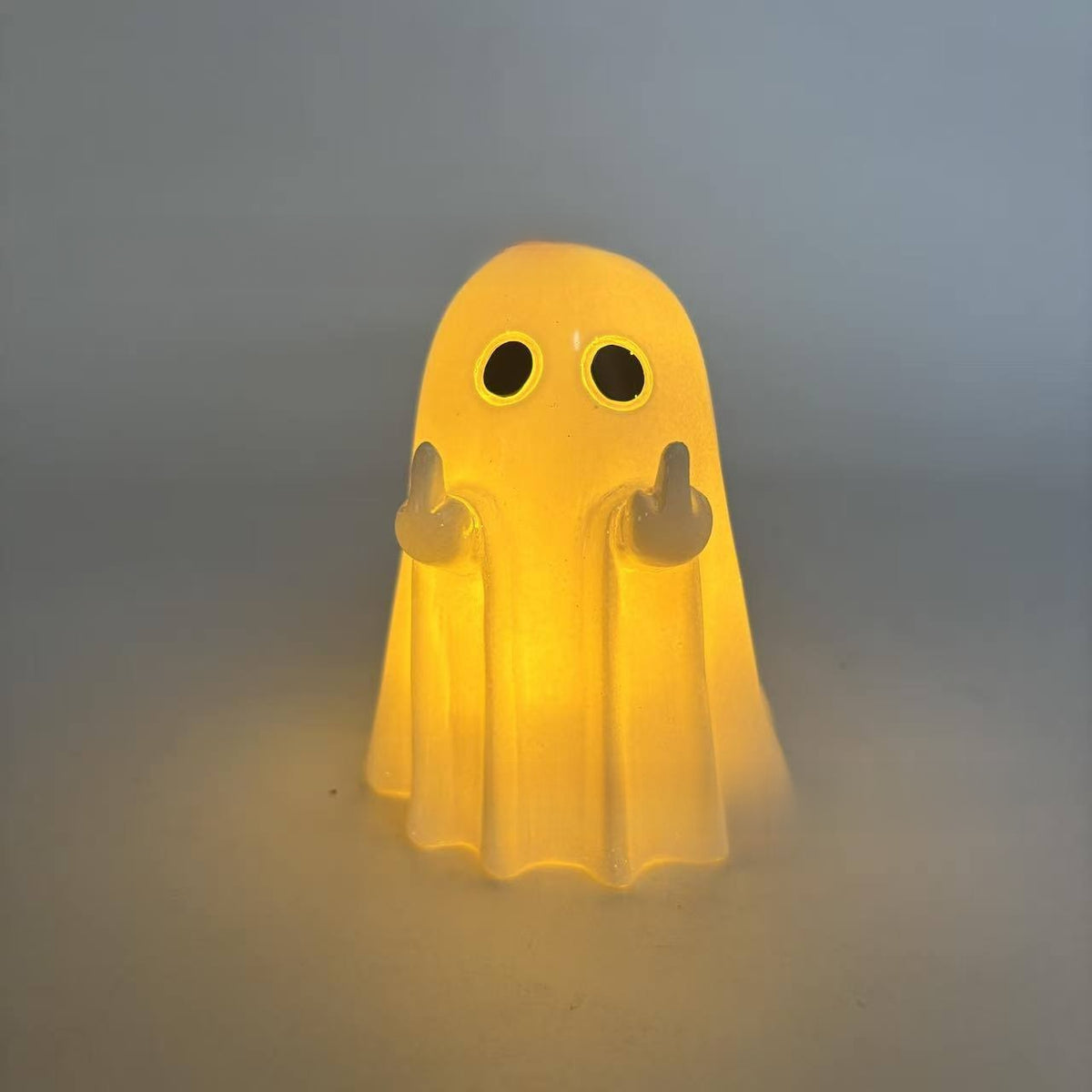 Halloween Cute White Ghost Resin Ornament Party Decoration