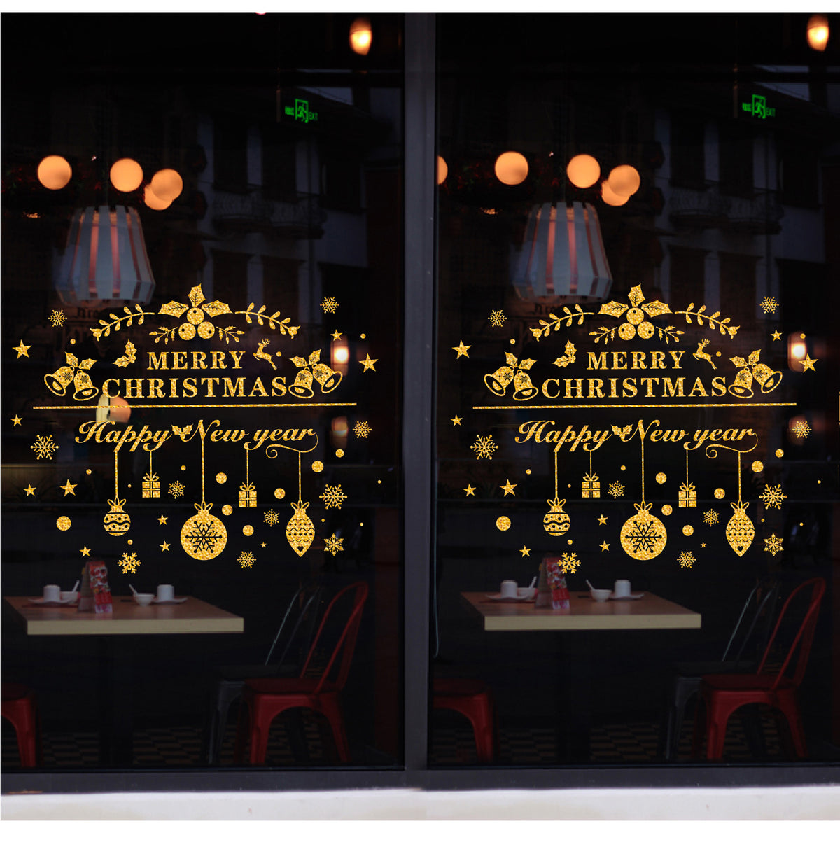 Christmas Window Stickers