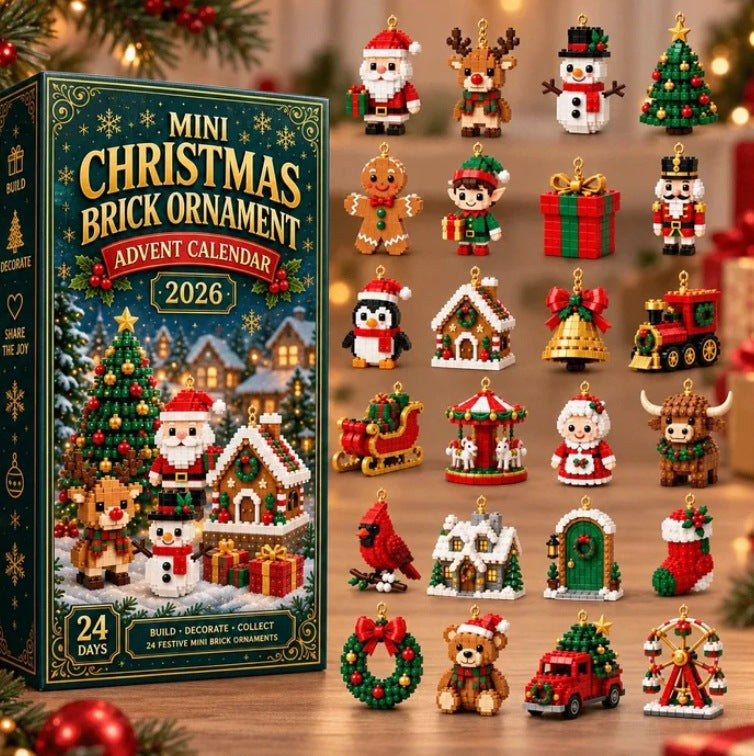 Christmas building blocks