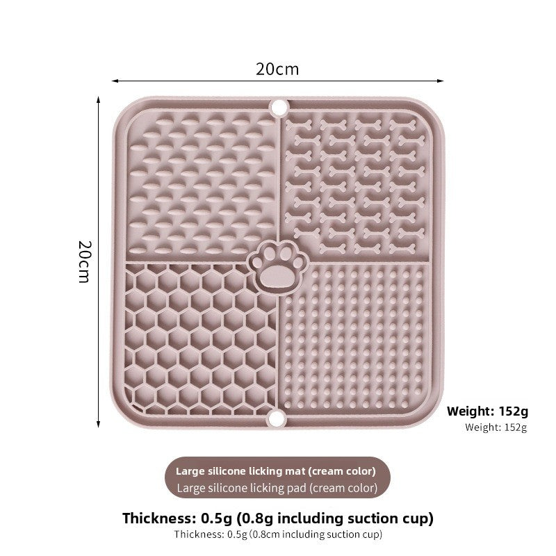 Dog Lick Mat Feeding Pad