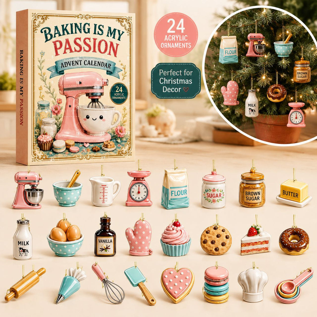 Vintage Baking Advent Calendar Blind Box